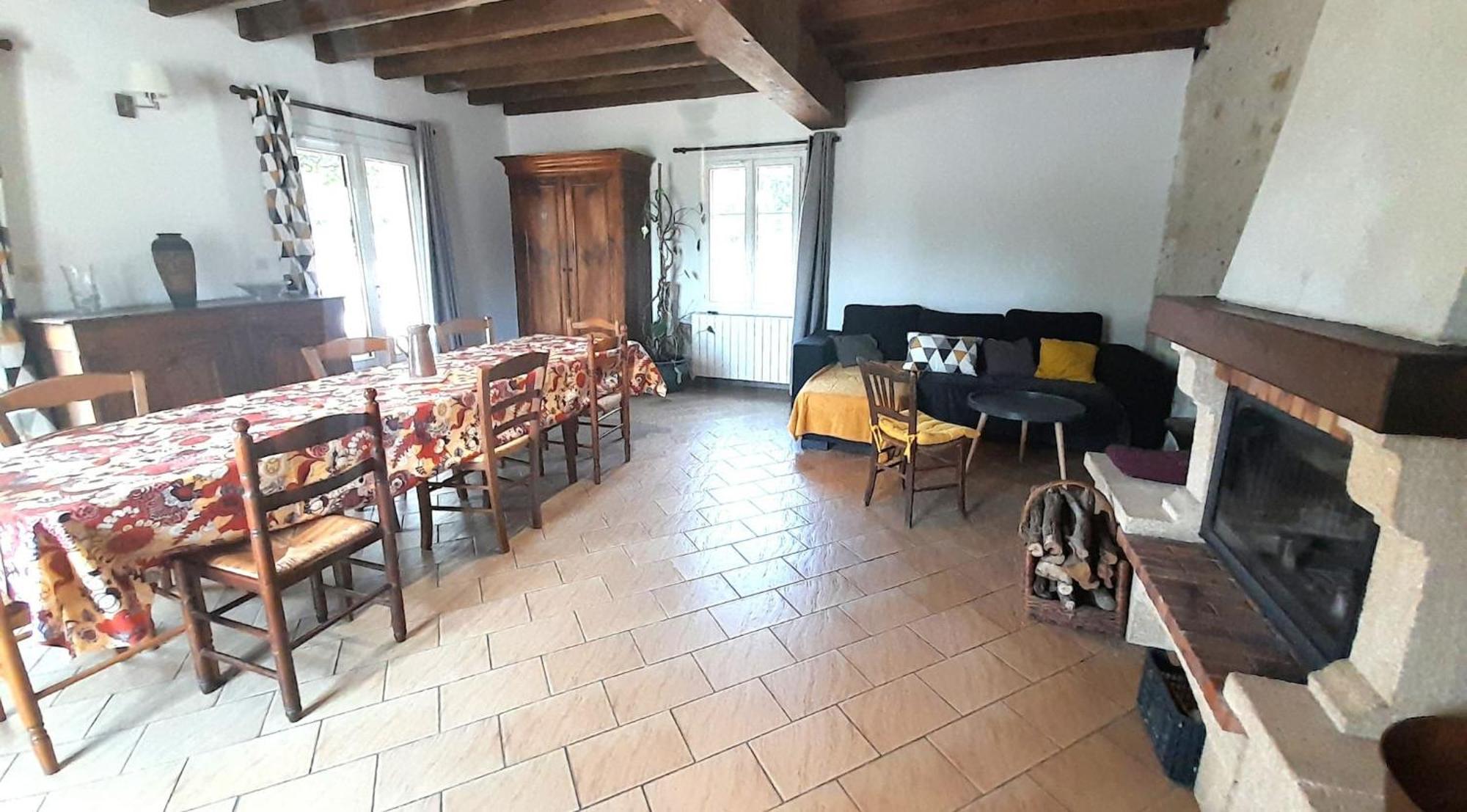 Villa Coco 9 Personnes Jardin Proche Beauval Lye Exterior foto